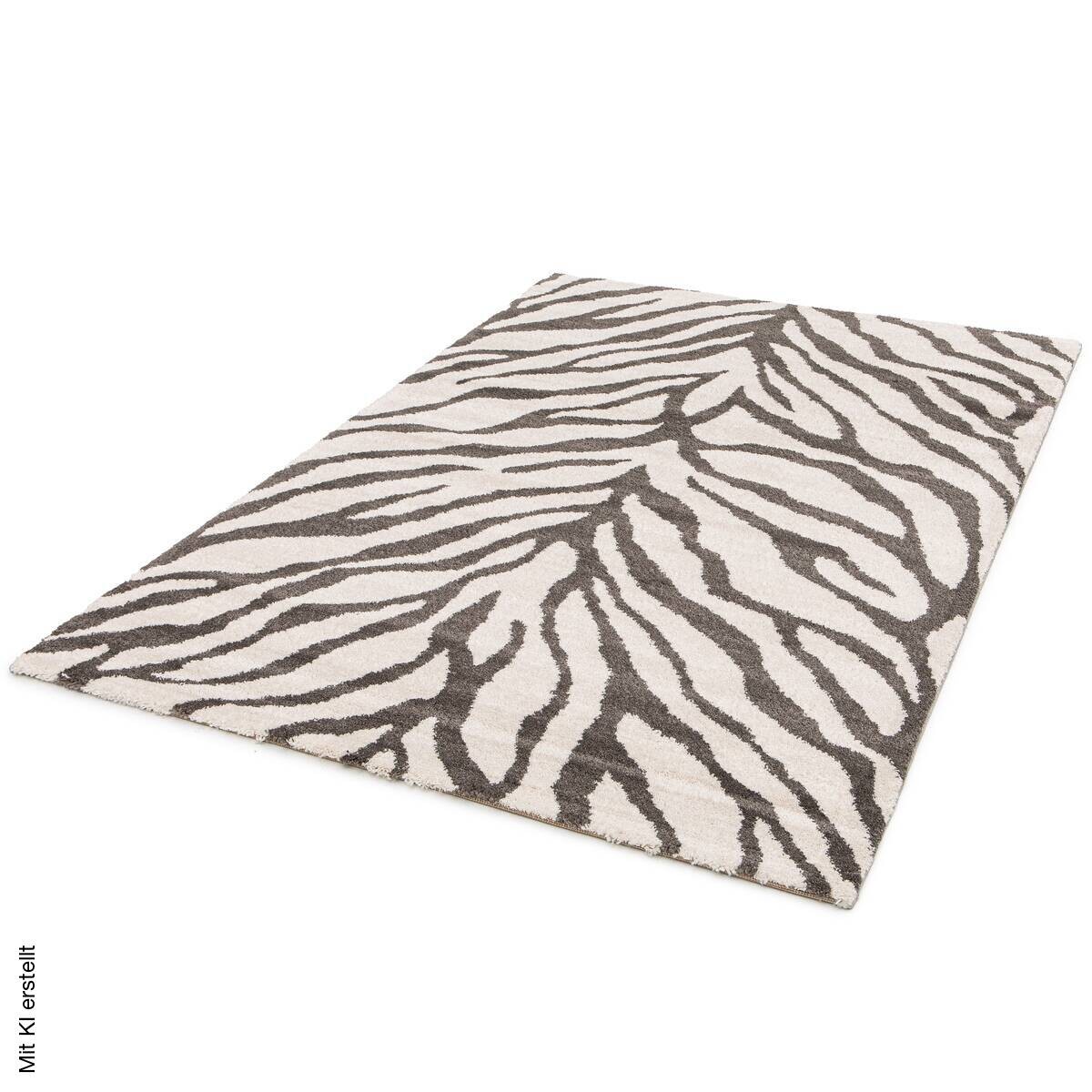 Webteppich Moon creme B/L: ca. 160x230 cm