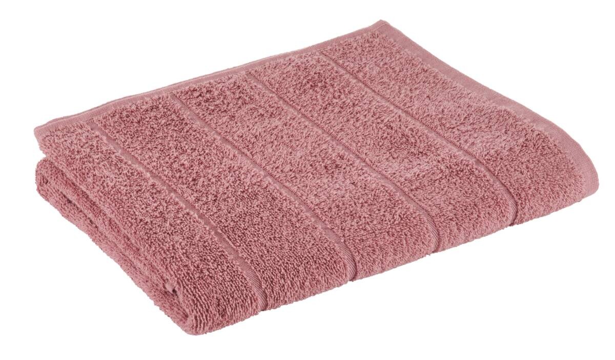 POCOline Duschtuch Liliane rosenholz 100% Baumwolle B/L: ca. 70x135 cm