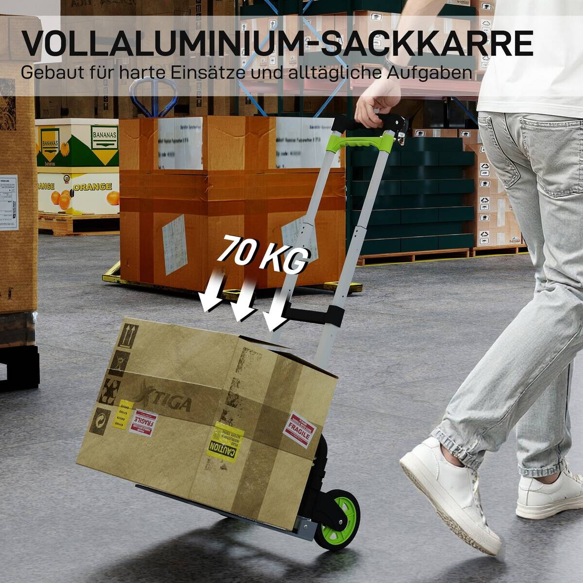 HOMCOM Sackkarre