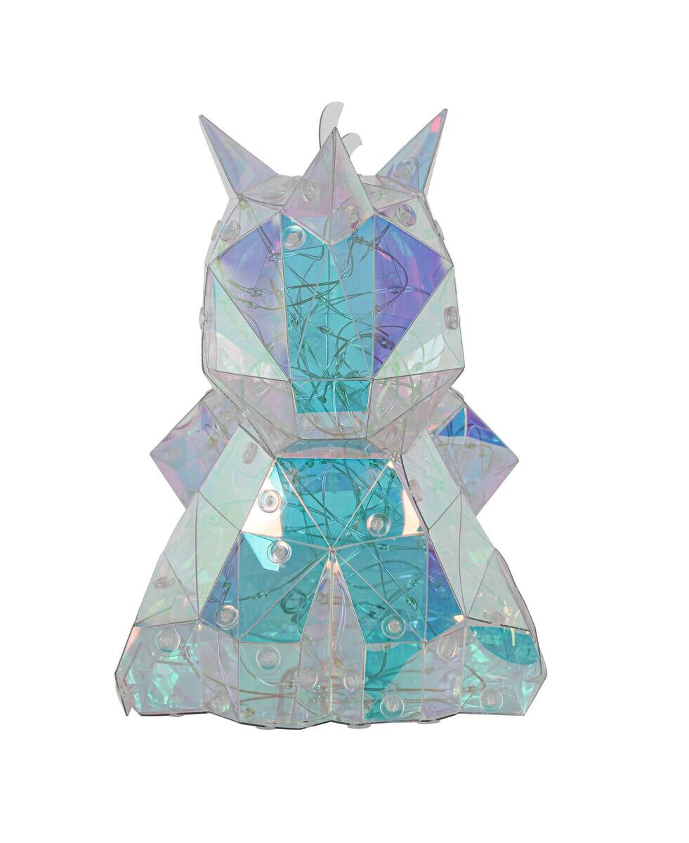 Nolo LED-Dekoleuchte Drache transparent pearl B/H/L: ca. 18,5x14x12 cm