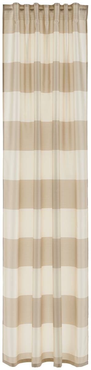 POCOline Kombivorhang Merle champagner braun 100% Polyester B/L: ca. 140x245 cm
