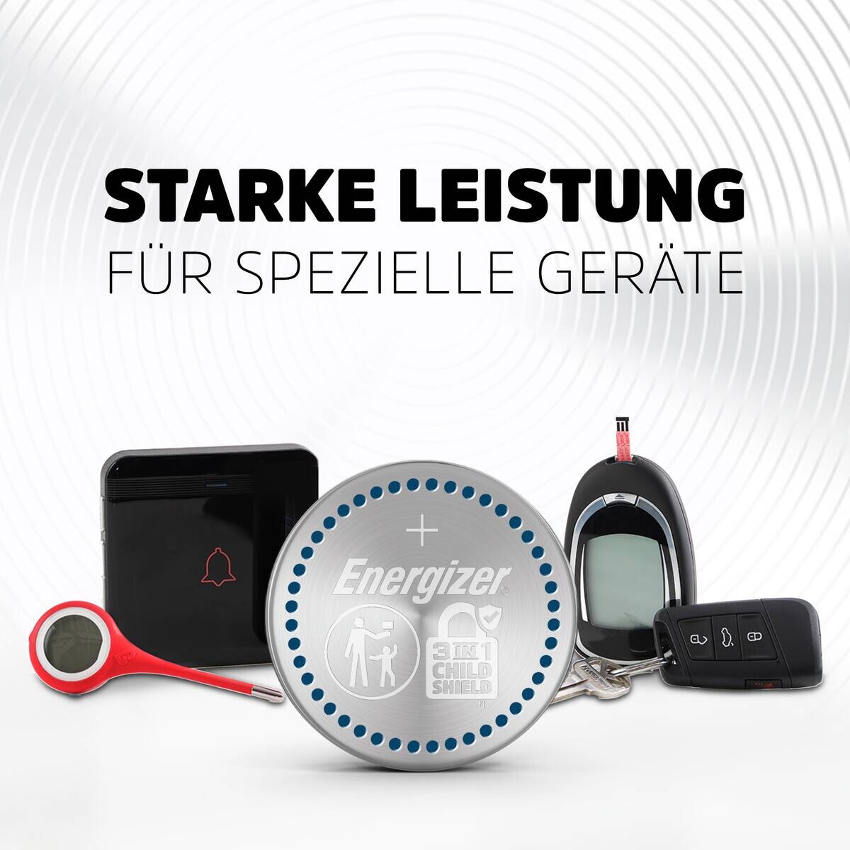 Energizer Knopfzelle Lithium CR2025 4er Pack
