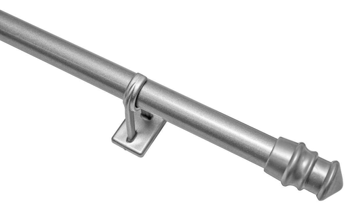 ondeco Bistrostange aura silber Metall ausziehbar von ca. 55 bis 85 cm 1 Läufe