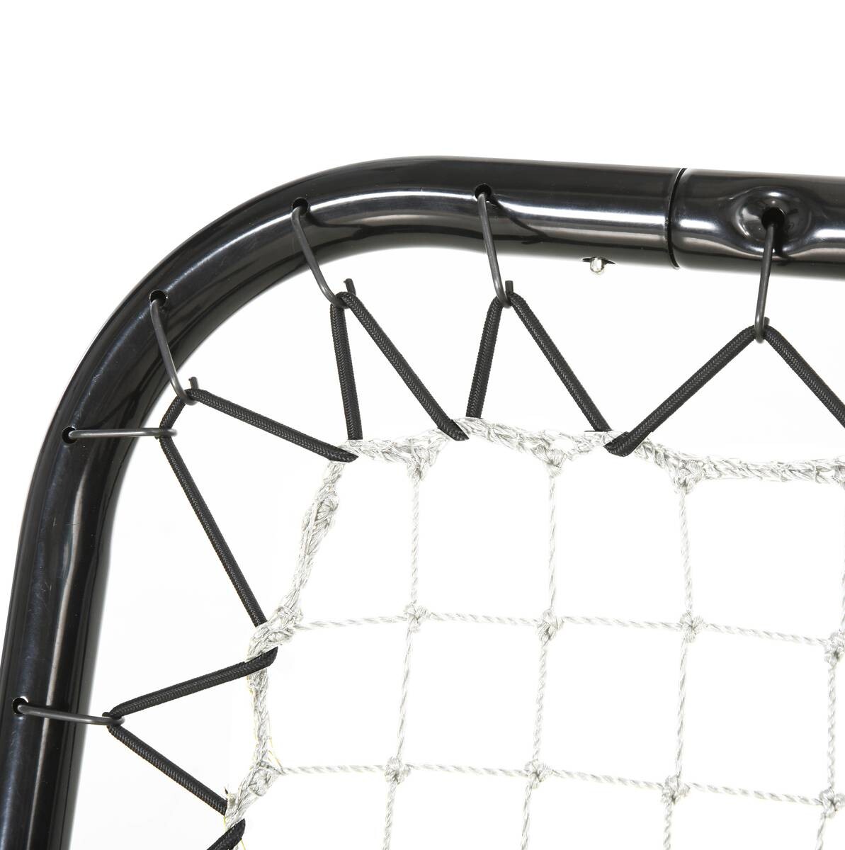 HOMCOM Rebounder schwarz B/H/T: ca. 84x84x11 cm