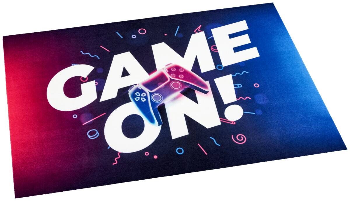 Fußmatte Velvet Gaming Multi B/L: ca. 45x75 cm