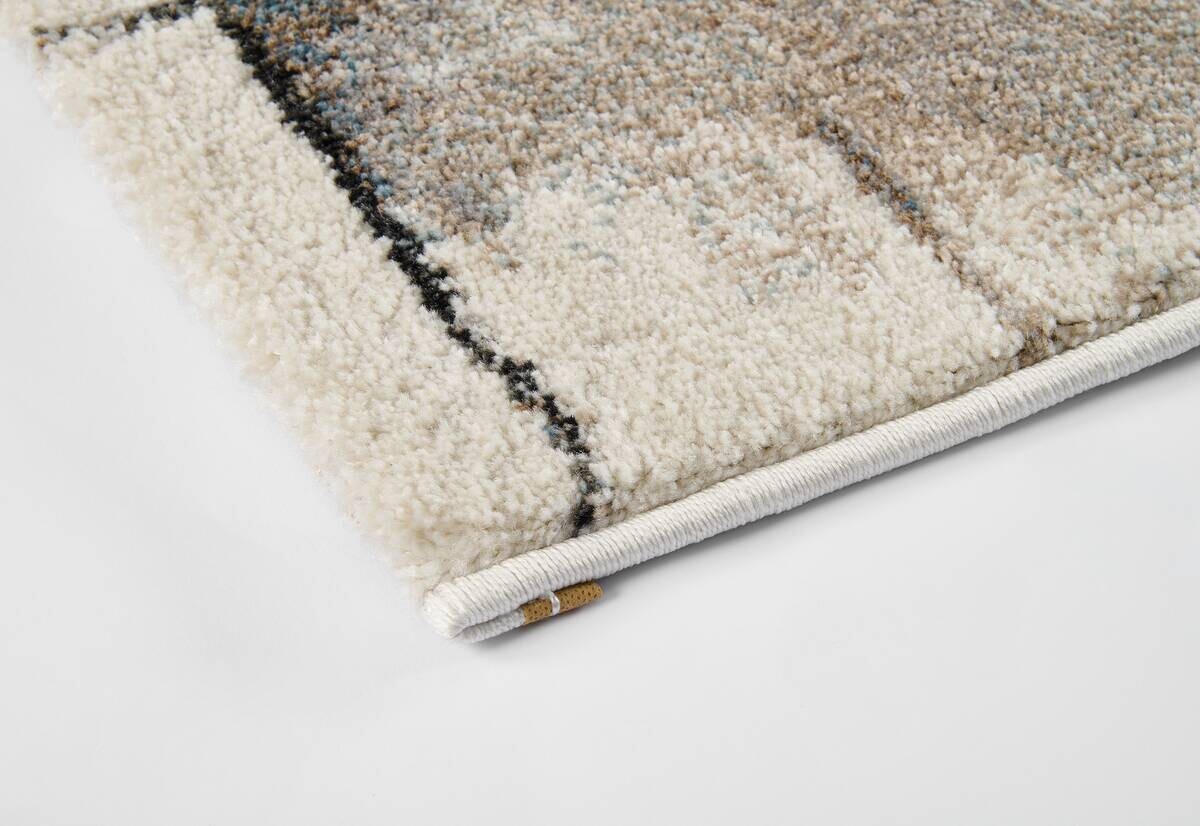 Webteppich Rio beige-grau B/L: ca. 120x170 cm
