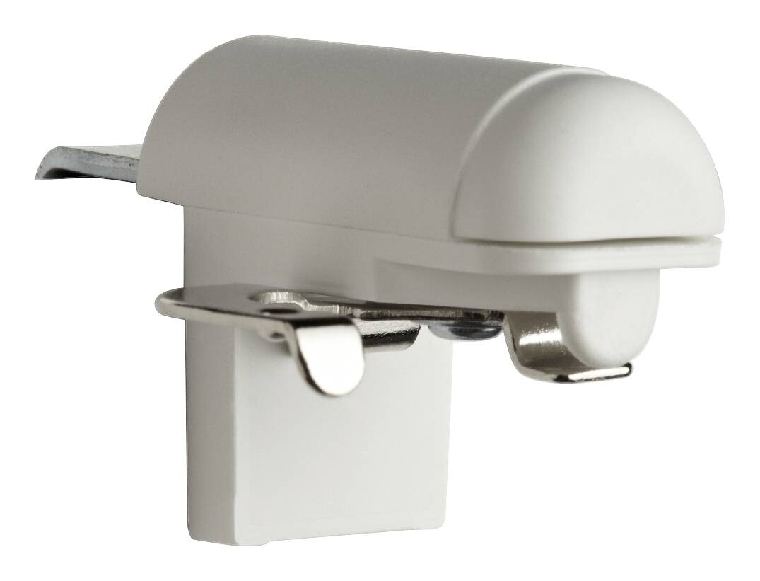 LICHTBLICK Klemmträger für Jalousien weiß 2 Packstücke