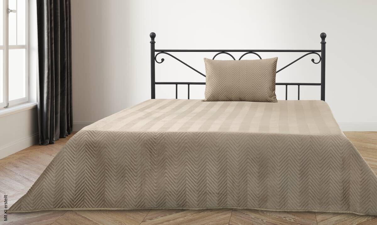 Tagesdecke kitt Polyester B/L: ca. 220x240 cm