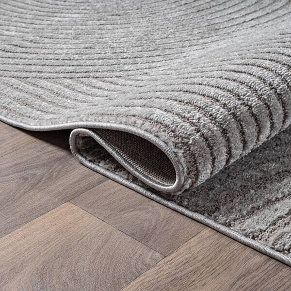 Merinos Teppich Elio grau B/L: ca. 80x300 cm
