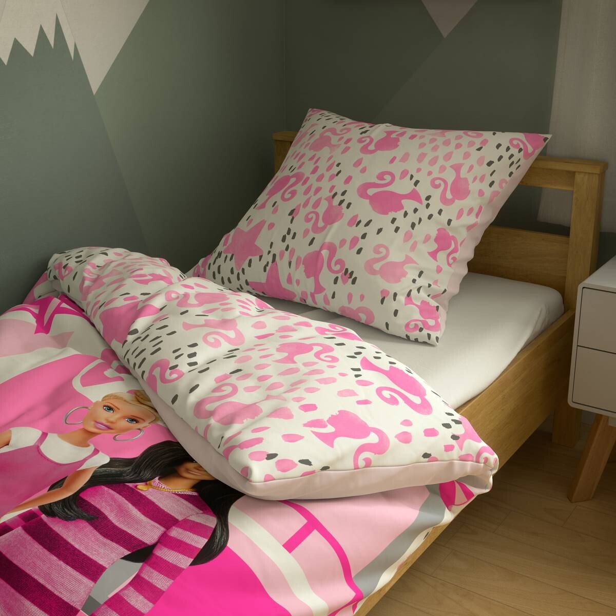Microfaser Bettwäsche Barbie