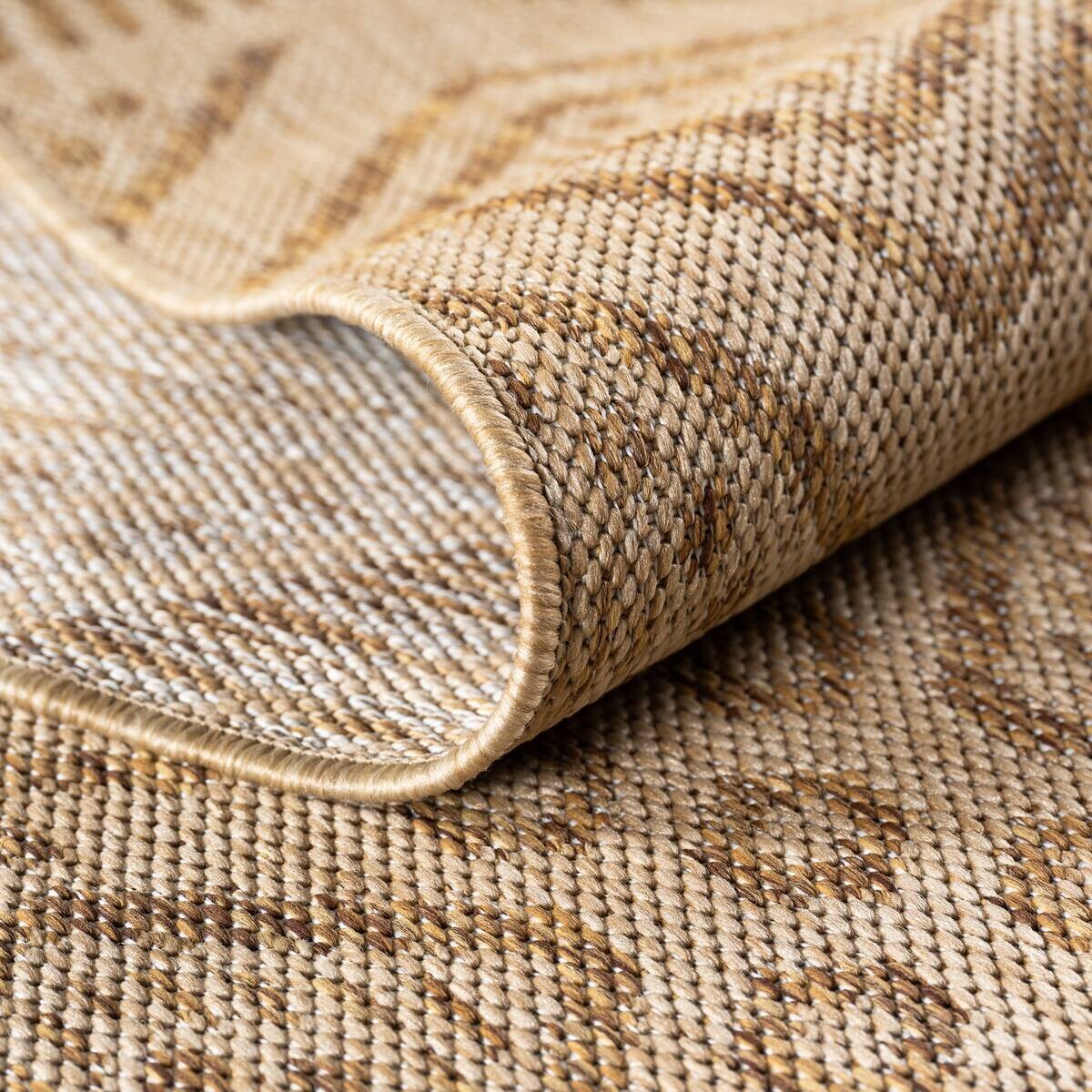 Ayyildiz Flachwebteppich MIRA beige D: ca. 120 cm