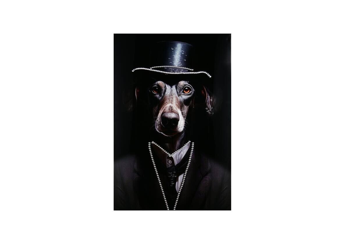 Wandbild Hund B/H: ca. 60x90 cm