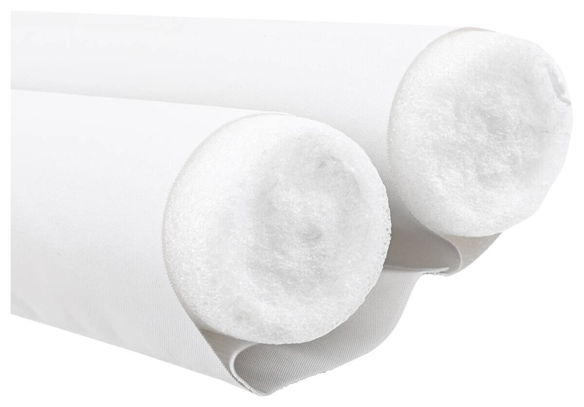 Zugluftstopper weiß B/L: ca. 3x95 cm