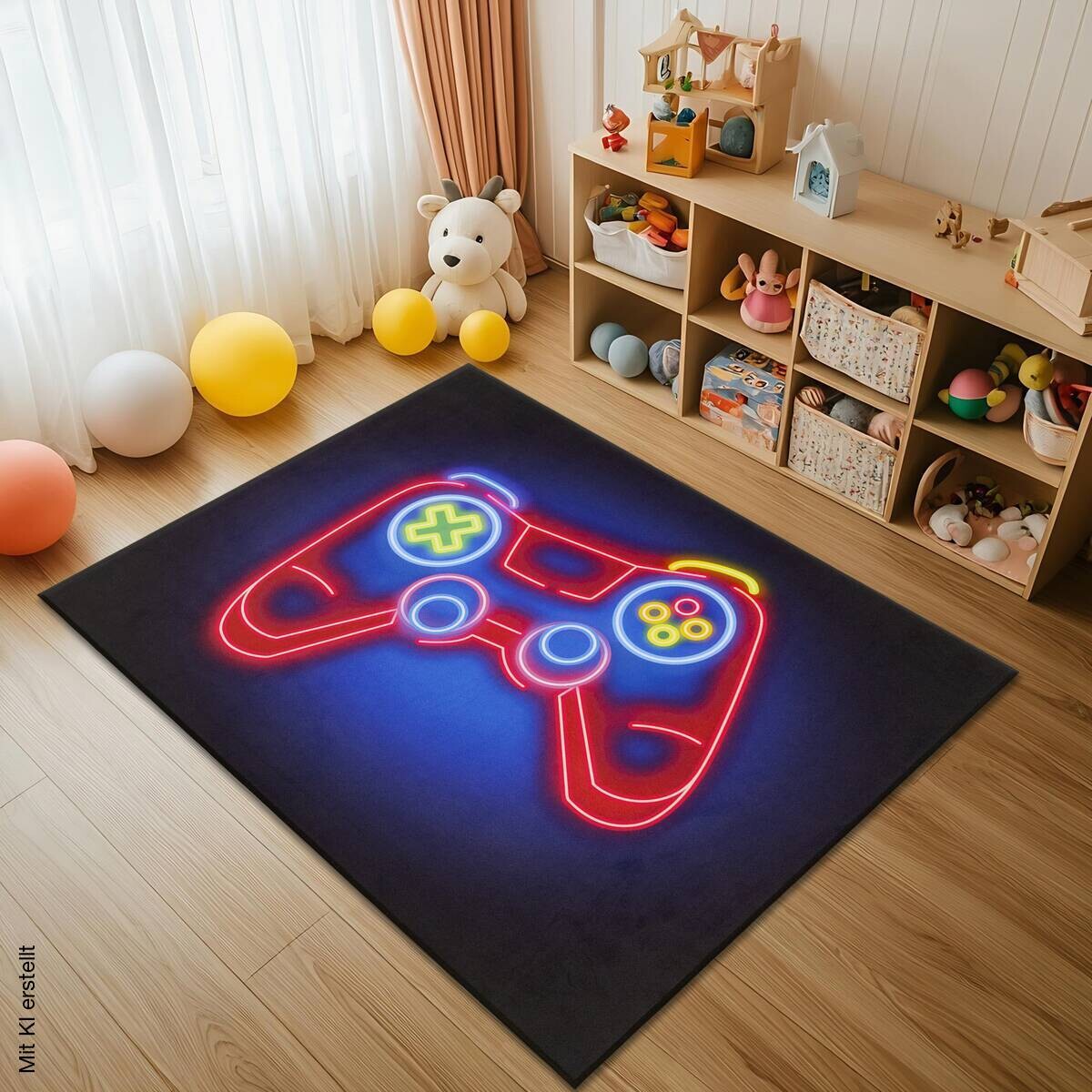 Teppich Gaming Multi B/L: ca. 120x160 cm