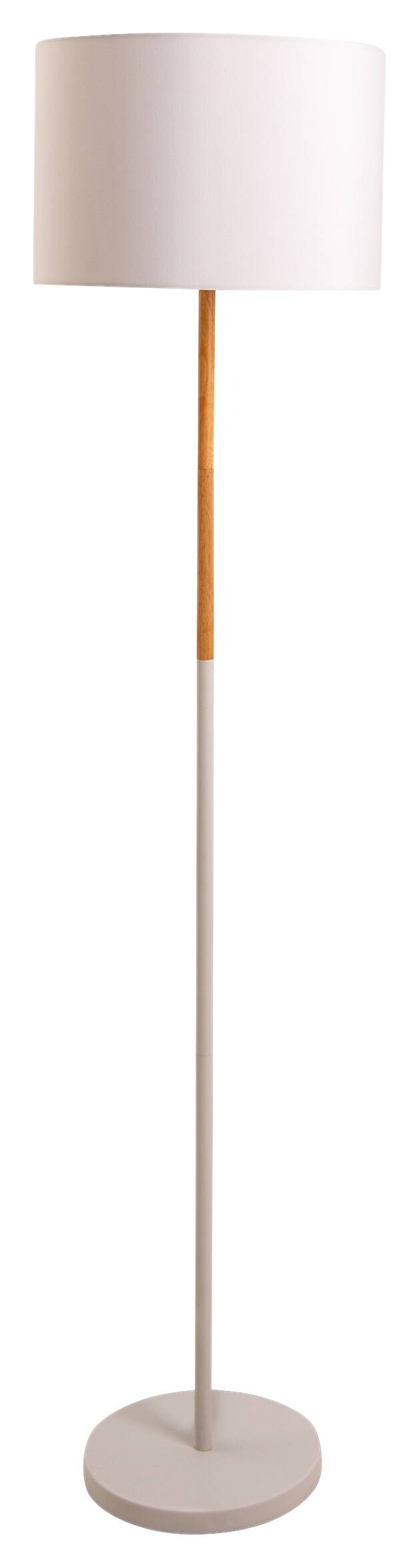 Näve Leuchten Stehleuchte 2088023 weiß Textil Kunststoff Metall B/H/T: ca. 36x150x36 cm 1 Brennstellen
