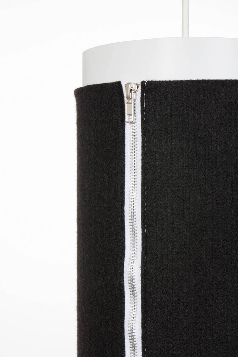 Kayoom Pendelleuchte Zip Star 110 Large anthrazit Polypropylen B/H/L: ca. 19x52x19 cm E27 1 Brennstellen