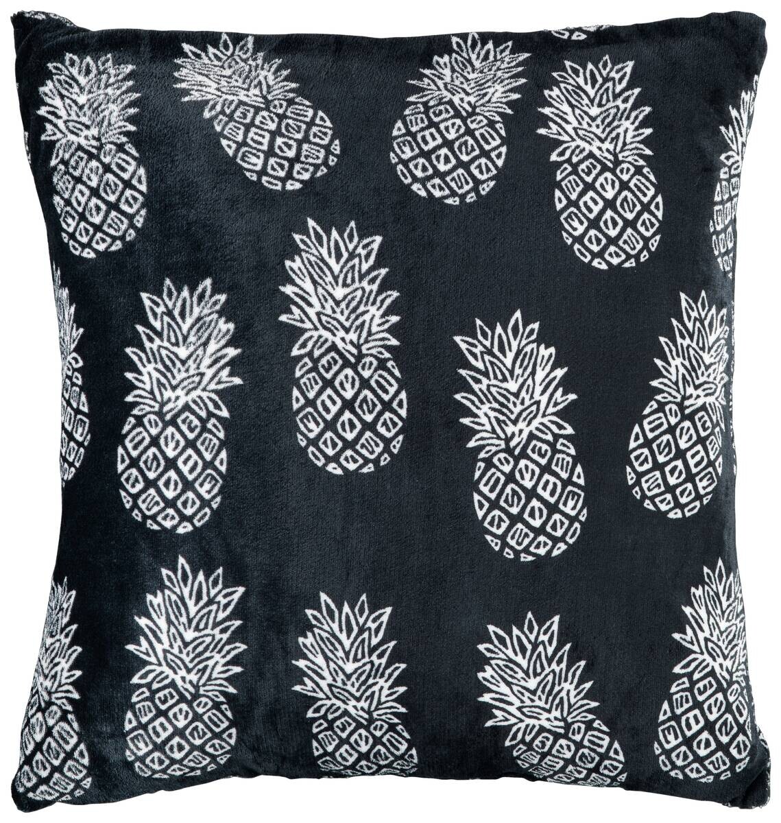 Dekokissen Flanell weiß 100% Polyester B/L: ca. 60x60 cm