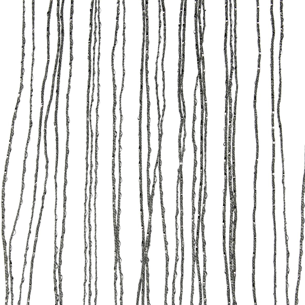 ACUS design collection Fadenvorhang Lurex silber B/L: ca. 90x245 cm