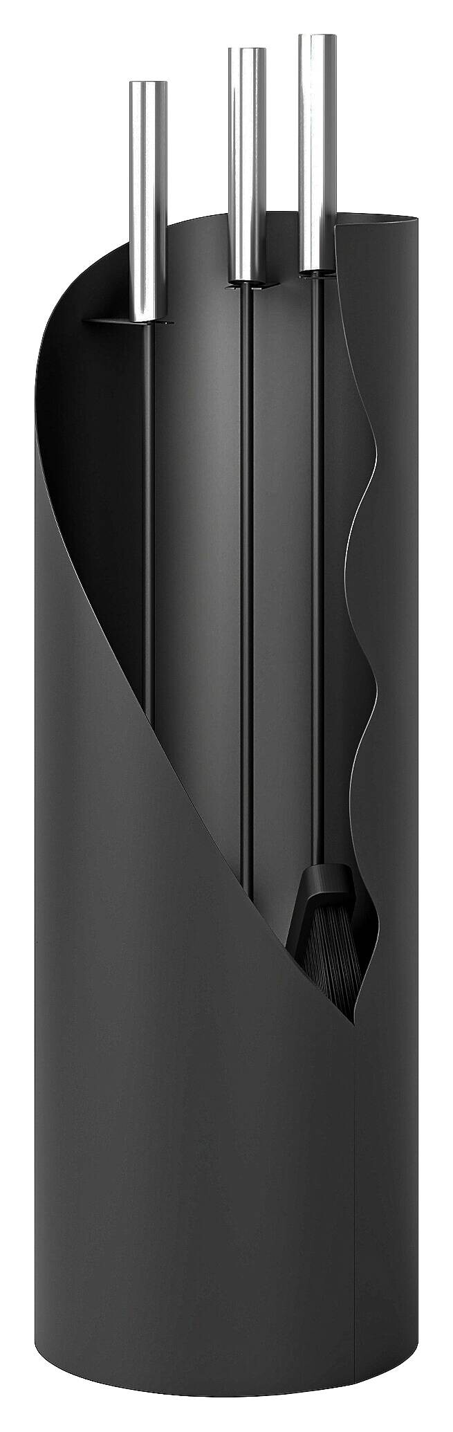 Outsunny Kaminbesteck schwarz B/H/L: ca. 20x65x20 cm