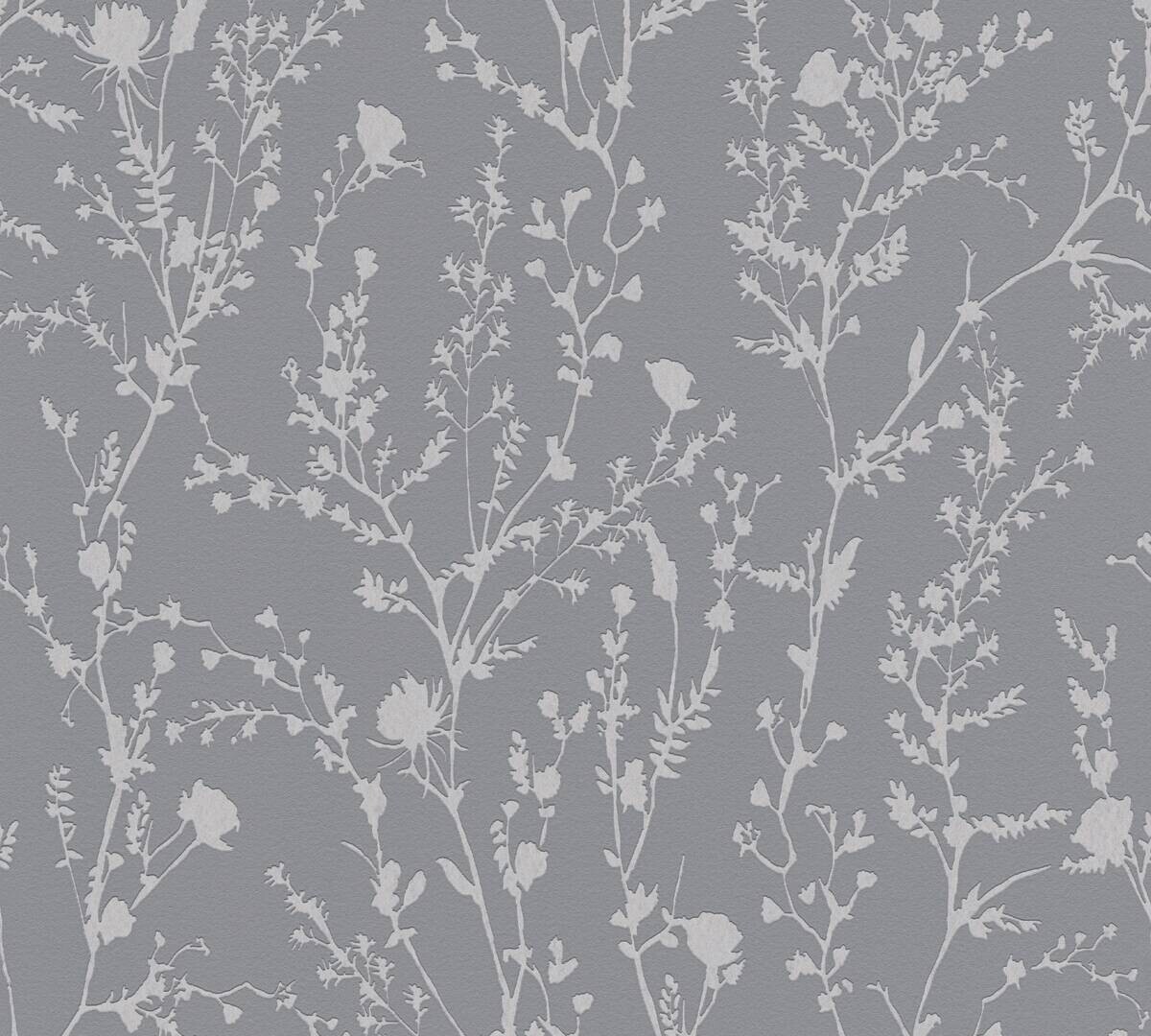 A.S.Creation Vliestapete silber B/H/D: ca. 53x1005x8,3 cm