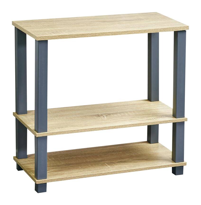 Kesper Regal grau Spanplatte B/H/L: ca. 29,5x58,5x60 cm
