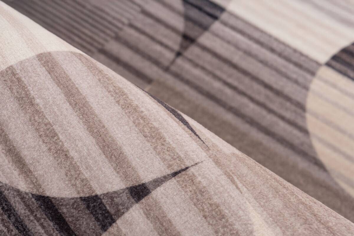 Kayoom Teppich Bluster 425 taupe B/L: ca. 120x170 cm