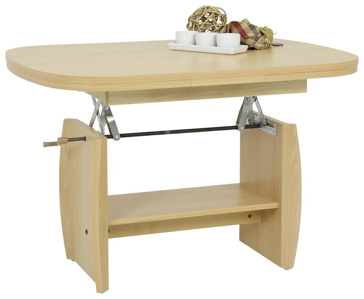 Hela Couchtisch MICHAEL III buche Holzwerkstoff B/H/T: ca. 90x52x68 cm