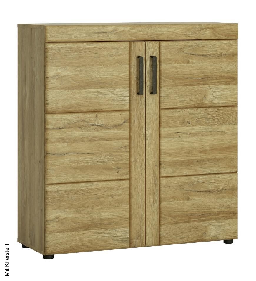 Schuhkommode Cortina Eiche Grand-Son Nachbildung B/H/T: ca. 93x100x38 cm