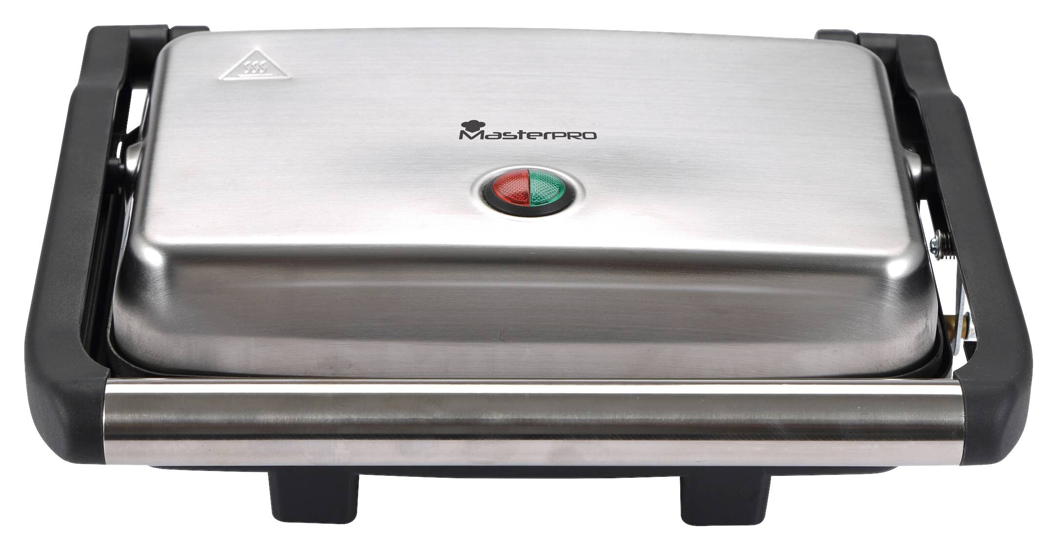 MASTERPRO Kontaktgrill BGMP-9008 silber Kunststoff Edelstahl B/H/T: ca. 35x13x30,5 cm