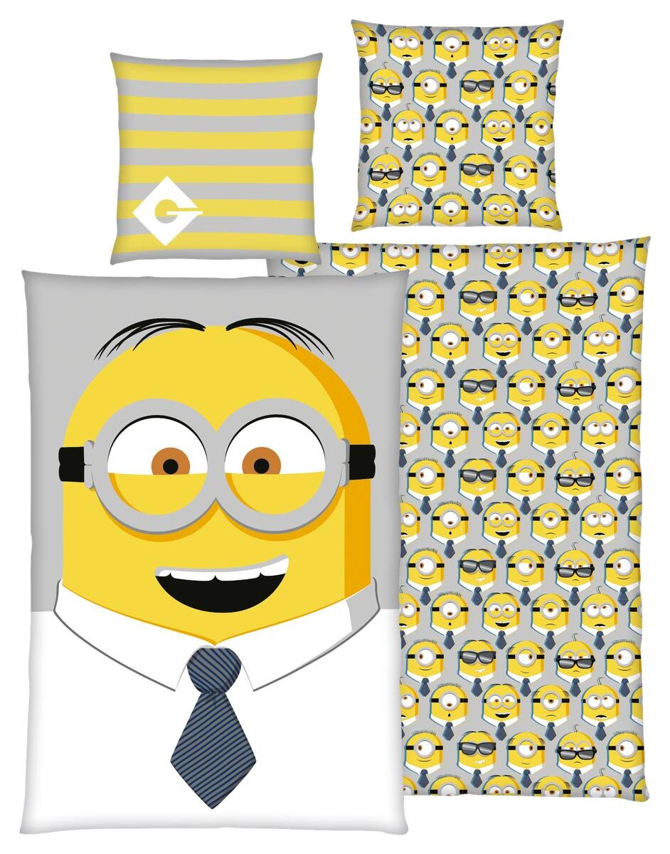 Microfaser Bettwäsche Minions