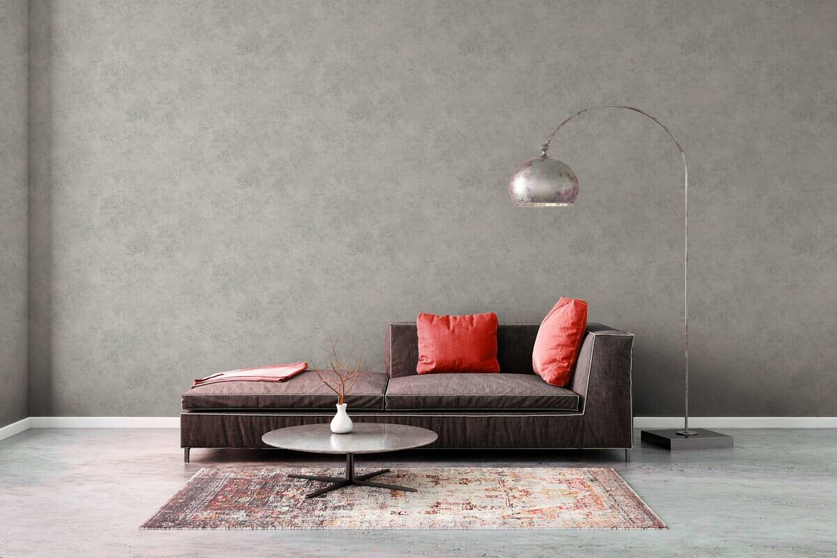 A.S.Creation Vliestapete grau B/H/D: ca. 53x1005x7,7 cm