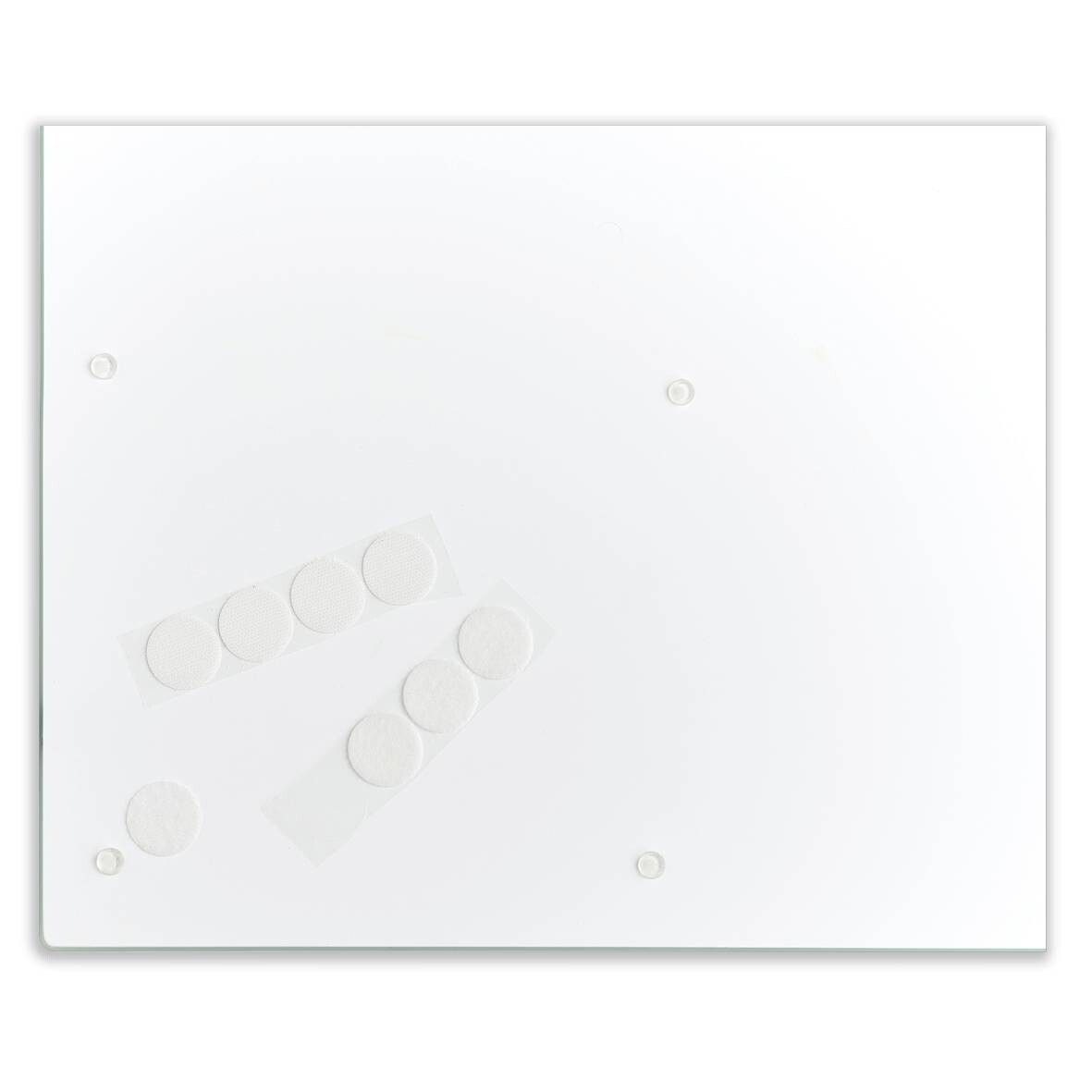Zeller Herdblende-/Abdeckplatte Mosaik beige Glas B/H/L: ca. 50x0,8x56 cm