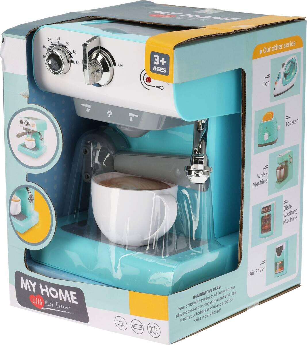 Spielzeug Espressomaschine B/H/L: ca. 21x19,5x26,5 cm