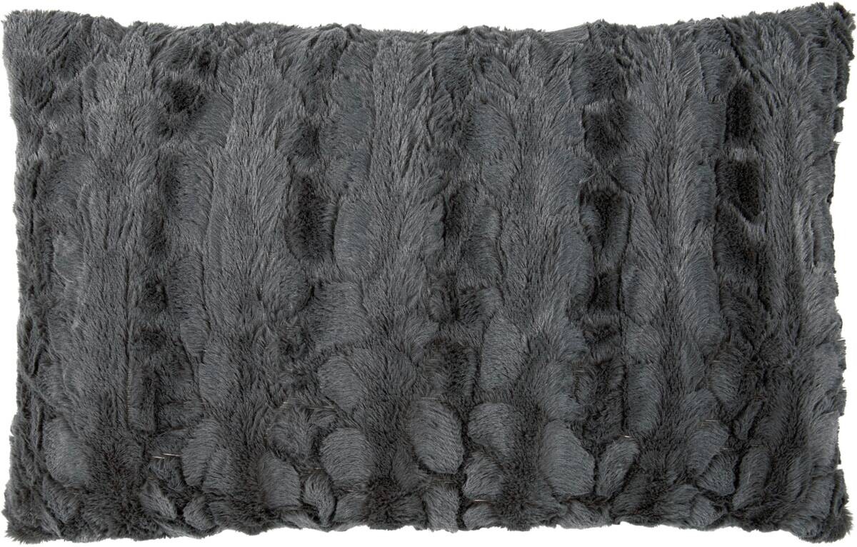 Dekokissen anthrazit 100% Polyester B/L: ca. 70x45 cm