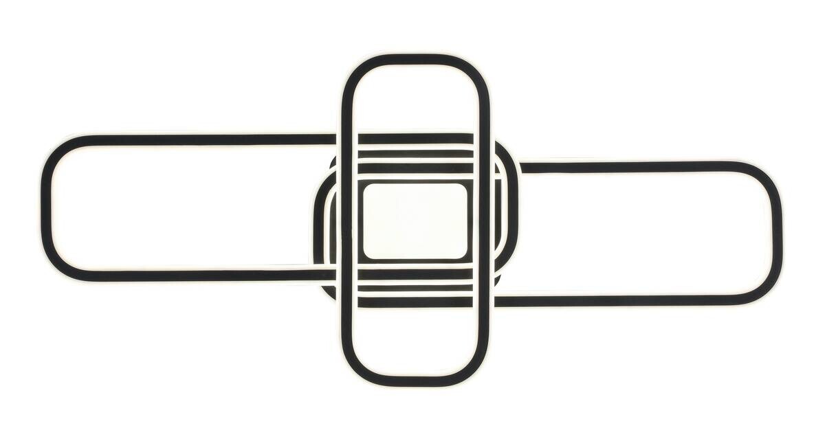 Nolo LED-Deckenleuchte Center B/H/L: ca. 95x11x46 cm