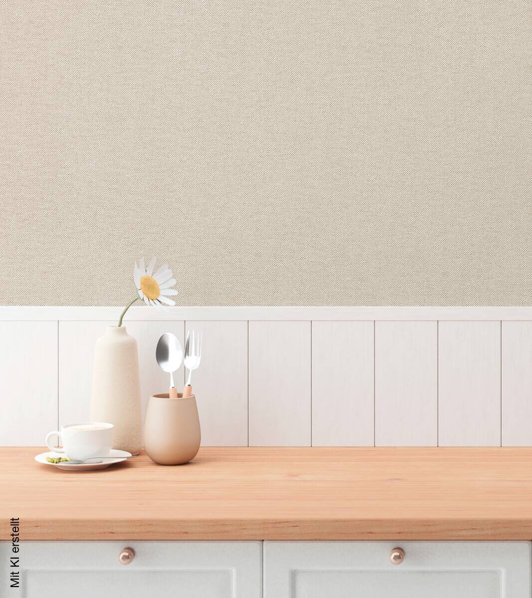 A.S.Creation Vliestapete beige weiß braun B/H/D: ca. 53x1005x9,3 cm