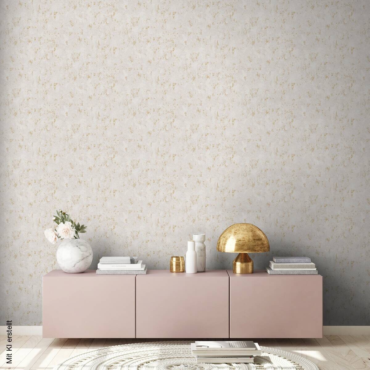 A.S.Creation Vliestapete gold grau B/H/D: ca. 53x1005x9 cm
