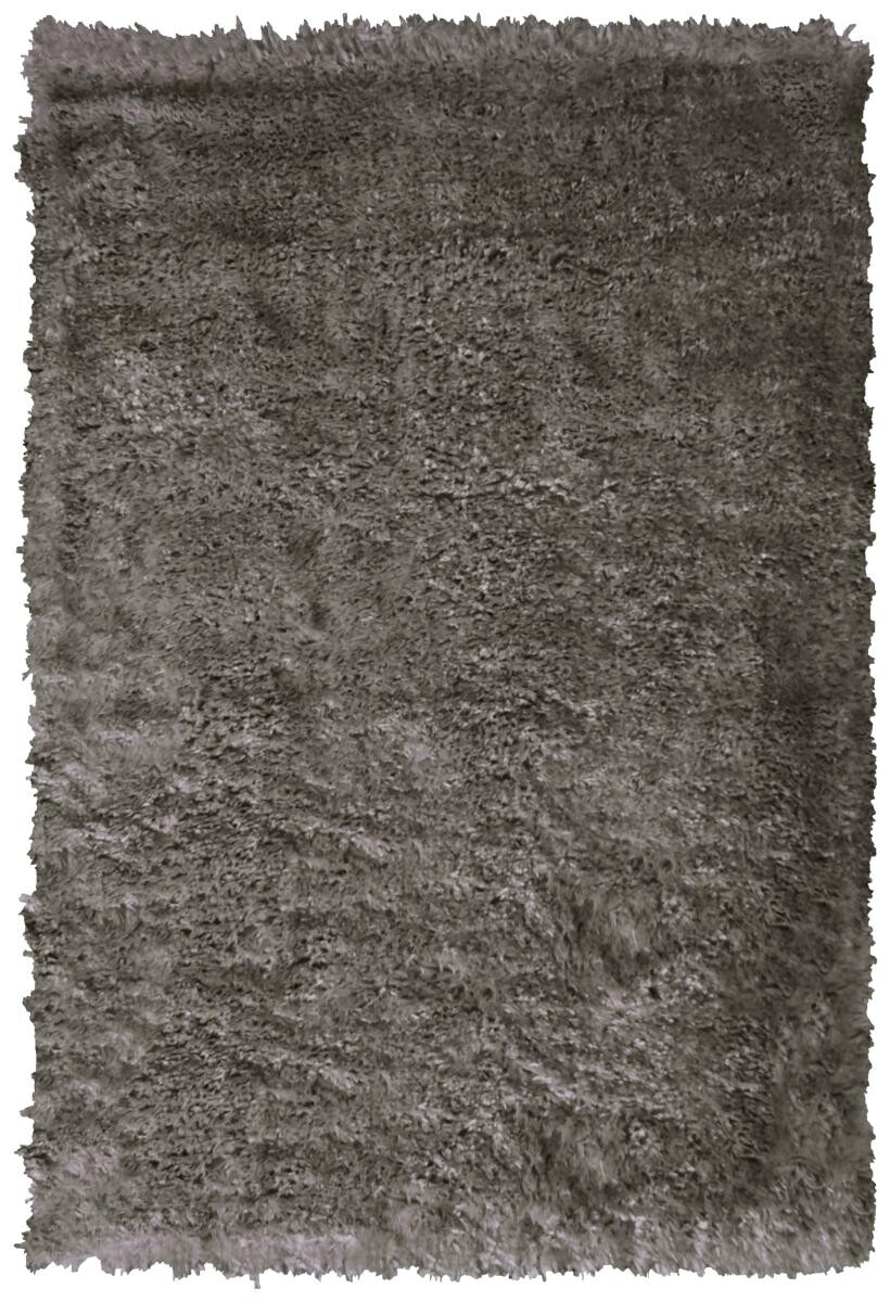 Merinos Hochflorteppich Floppy silber B/L: ca. 80x150 cm