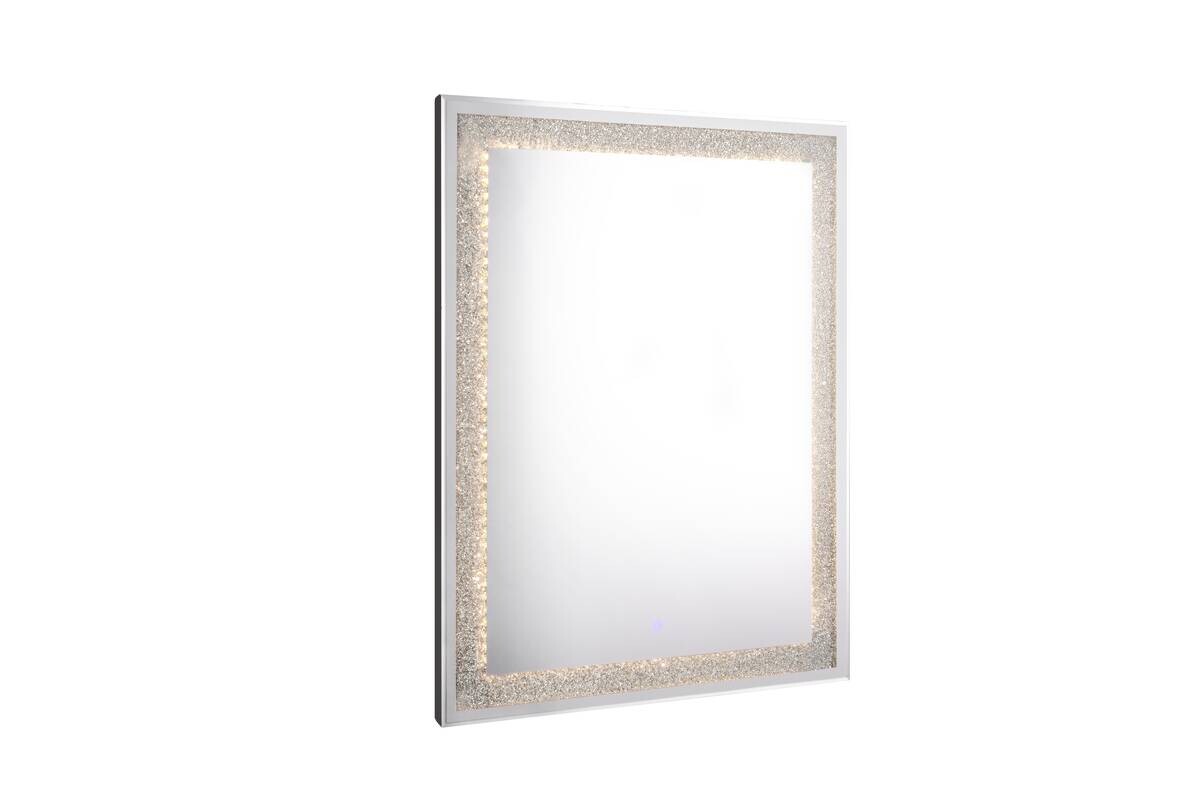 LED-Spiegel Hermine transparent B/L: ca. 80x60 cm