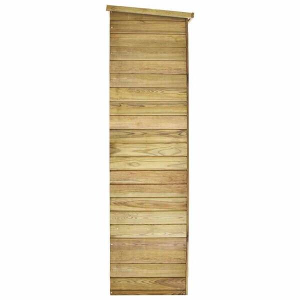 vidaXL Geräteschuppen braun B/H/T: ca. 123x171x50 cm