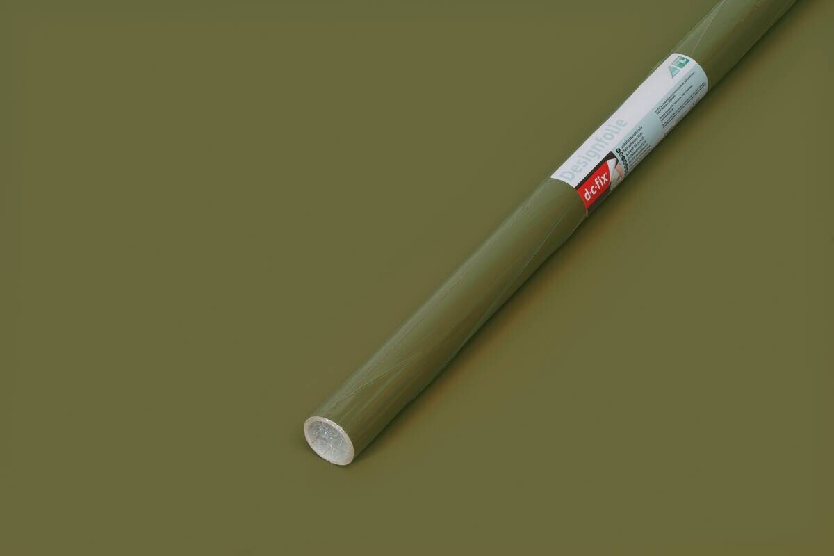 Klebefolie olive B/L: ca. 45x200 cm