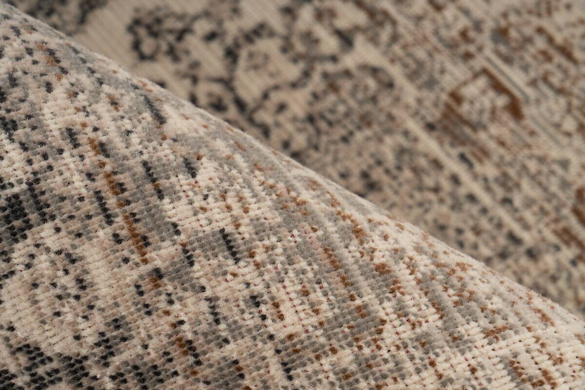 Kayoom Kurzflorteppich Charin 725 beige B/H/L: ca. 80x0,35x150 cm