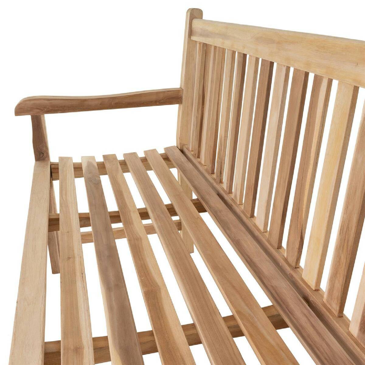 VCM Gartenbank braun Holz B/H/T/L: ca. 60x90x50x150 cm