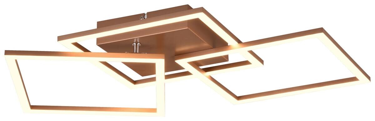 Reality LED-Deckenleuchte Trail Metall B/H/T: ca. 53x53x7 cm