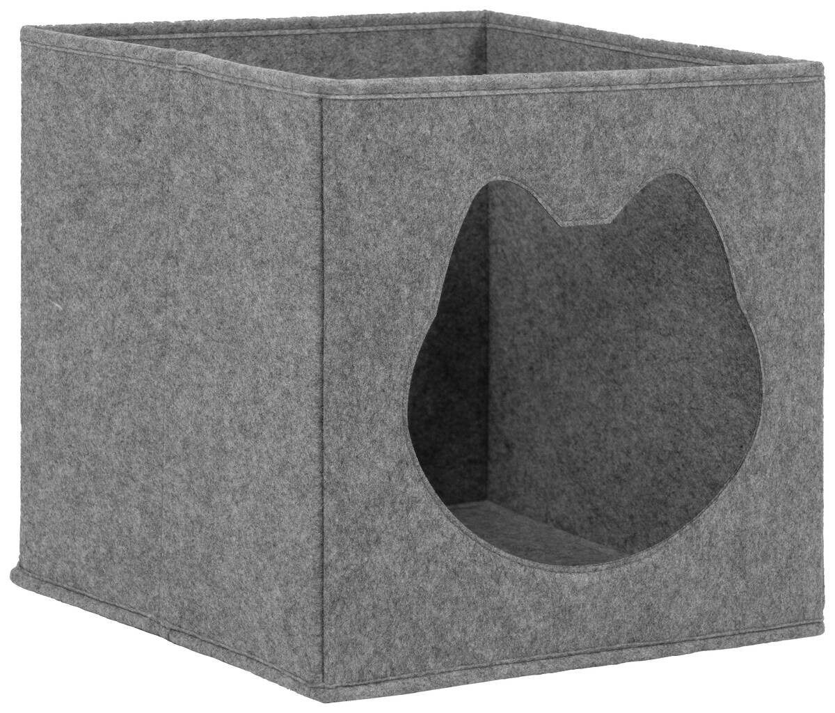 Stoffbox Stoffbox 1 grau B/H/T: ca. 32x32x32 cm