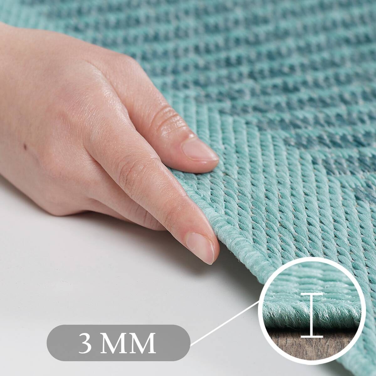 Ayyildiz Teppich GIZA blau B/L: ca. 280x370 cm