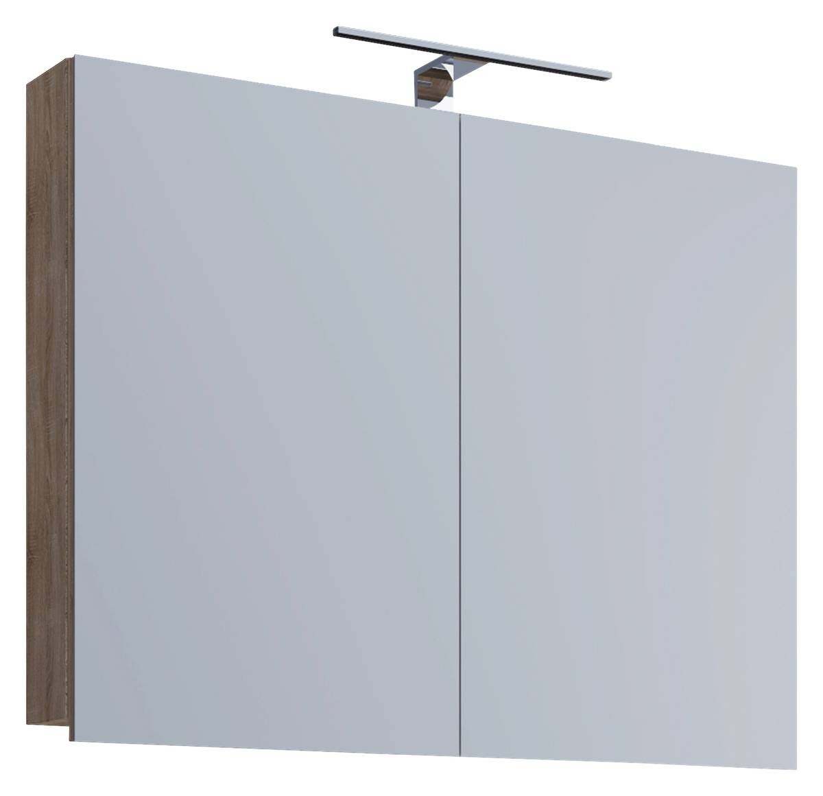 Spiegelschrank Badinos Eiche Sonoma Nachbildung B/H/T: ca. 60x42x12 cm