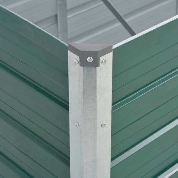 Hochbeet grün Stahl B/H/L: ca. 80x77x320 cm