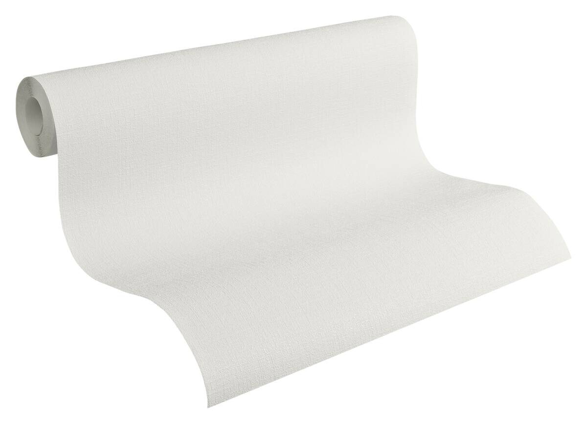 A.S.Creation Vliestapete weiß B/H/D: ca. 53x1005x9,5 cm