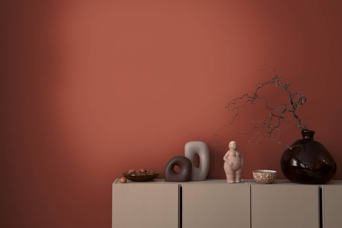 A.S.Creation Vliestapete rot B/H/D: ca. 53x1005x8 cm